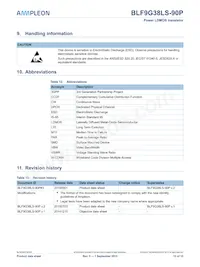 BLF9G38LS-90PJ Datasheet Page 12