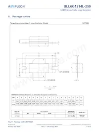 BLL6G1214L-250 Datasheet Page 9