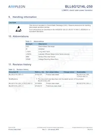 BLL6G1214L-250 Datasheet Page 10