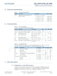 BLL8H1214LS-500U Datasheet Page 3