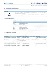 BLL8H1214LS-500U Datasheet Page 17