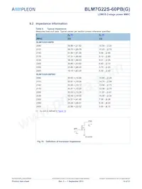 BLM7G22S-60PBGY數據表 頁面 14