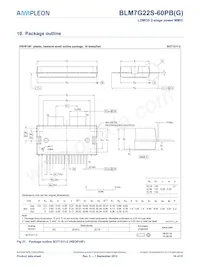 BLM7G22S-60PBGY數據表 頁面 16