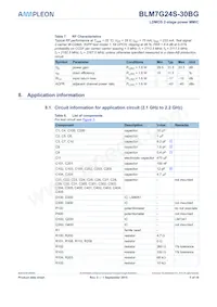 BLM7G24S-30BGY Datasheet Page 5