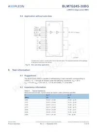 BLM7G24S-30BGY Datasheet Page 13