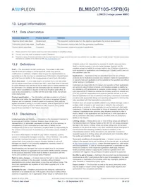 BLM8G0710S-15PBGY Datasheet Pagina 20