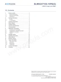 BLM8G0710S-15PBGY Datasheet Pagina 22