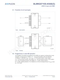 BLM8G0710S-45ABGY Datasheet Page 9