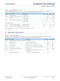 BLM8G0710S-60PBGY Datasheet Page 5