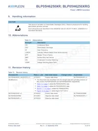 BLP05H6250XRY 데이터 시트 페이지 12