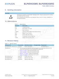 BLP05H635XRGY Datasheet Page 13