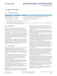 BLP05H635XRGY Datasheet Page 14