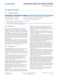 BLP05H675XRGY Datasheet Page 14