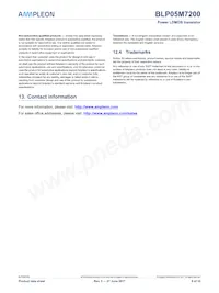 BLP05M7200Y Datasheet Page 9