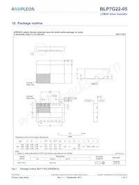 BLP7G22-05Z Datasheet Page 7