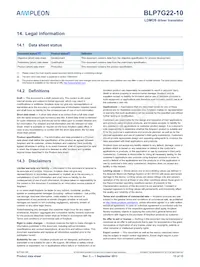 BLP7G22-10 Datasheet Page 13