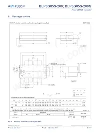 BLP8G05S-200Y Datasheet Page 7
