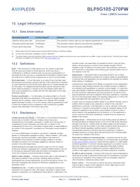 BLP8G10S-270PWY Datasheet Pagina 13