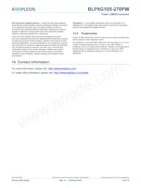 BLP8G10S-270PWY Datasheet Page 14