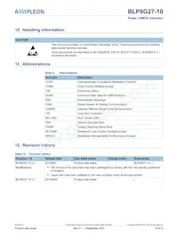 BLP8G27-10Z Datasheet Page 9