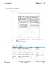 BLP8G27-5Z Datasheet Page 4
