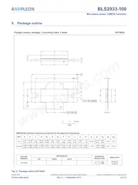 BLS2933-100 Datasheet Page 9