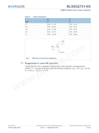 BLS6G2731-6G Datasheet Page 4