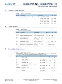 BLS6G2731S-120 Datasheet Page 3