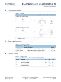 BLS6G2735LS-30 Datasheet Page 2