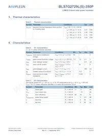 BLS7G2729L-350P Datasheet Pagina 3