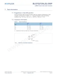 BLS7G2729L-350P 데이터 시트 페이지 4