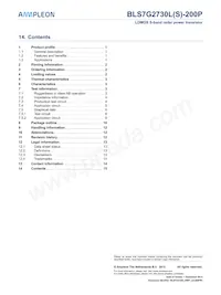 BLS7G2730LS-200PU Datasheet Page 15