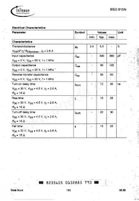 BSO615N Datasheet Page 3