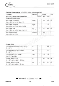 BSO615N Datasheet Page 4