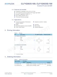 CLF1G0035S-100 Datasheet Pagina 2
