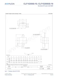 CLF1G0060S-10U Datasheet Pagina 14