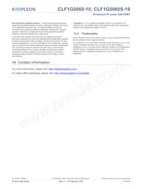 CLF1G0060S-10U Datasheet Page 17