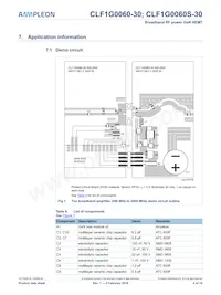 CLF1G0060S-30U Datasheet Pagina 4