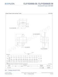CLF1G0060S-30U Datasheet Pagina 15