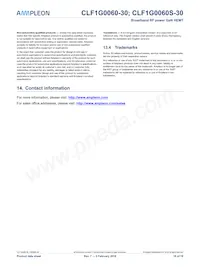 CLF1G0060S-30U Datasheet Page 18