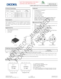 DMC3018LSD-13 Datasheet Cover