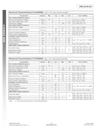 DMC3035LSD-13 Datasheet Page 2