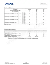 DMN3404L-7 Datasheet Pagina 2