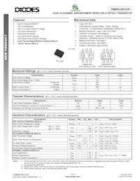 DMN5L06VA-7 Datasheet Cover