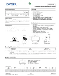 DMN65D8L-7 Datasheet Cover