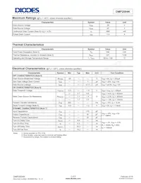 DMP2004K-7 Datasheet Page 2