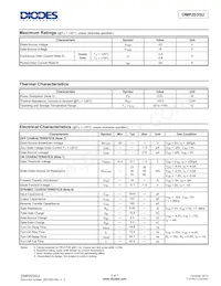 DMP2035U-7 Datasheet Pagina 2