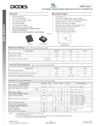 DMP2104LP-7 Datasheet Cover