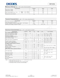 DMP3098L-7 Datasheet Page 2