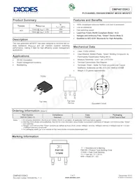 DMP4015SK3-13 Datasheet Cover